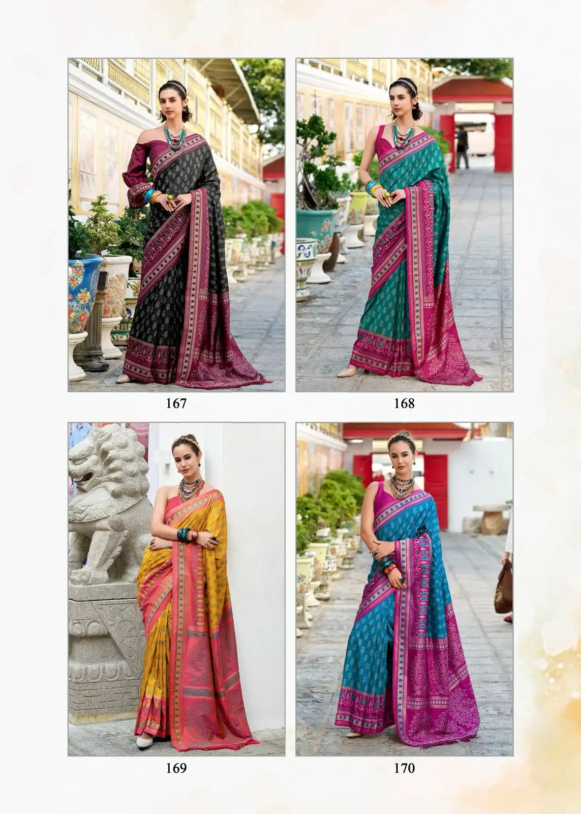 Rajpath Fabrics Presents Sarees Made From Soft Ikkat Silk Showcasing Expert Craftsmanship