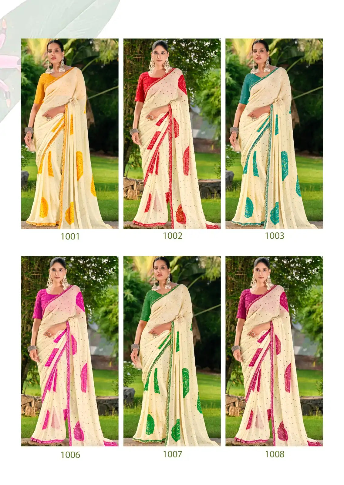 Stavan Sarees Crafted From Fancy Chiffon Combine Lightweight Comfort With Exquisite Style