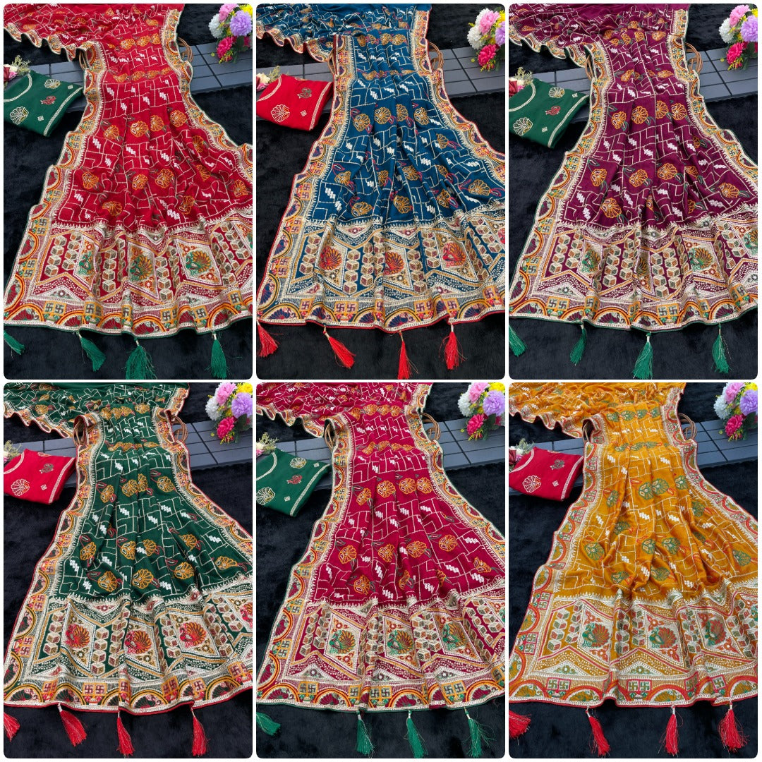 JR Sita Embroidered Designer Long Dress Collection