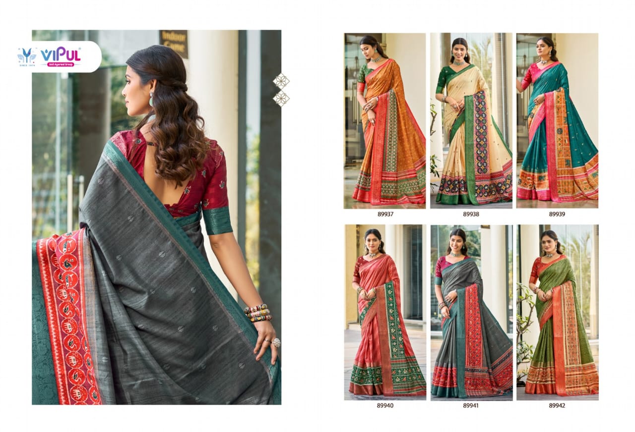 Vipul Saree Elegant Traditional Collection – Classic and Vibrant Sarees