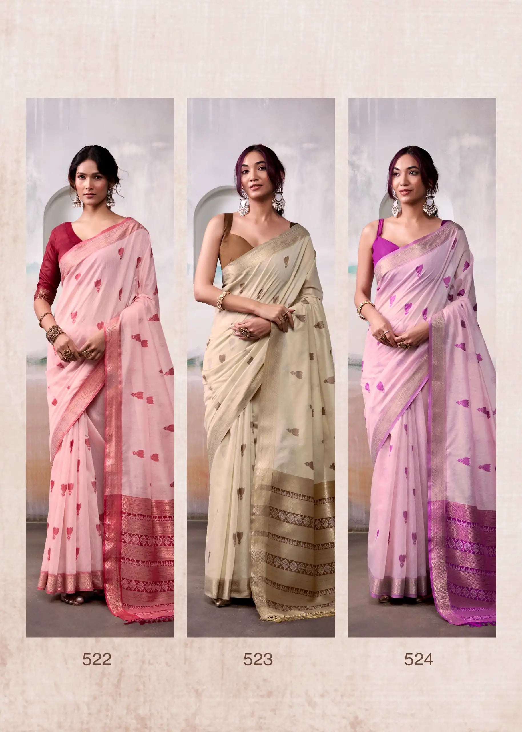 RajPath Fabrics Sarees Crafted From Modal Cotton Blend Offer A Perfect Balance Of Softness And Durability