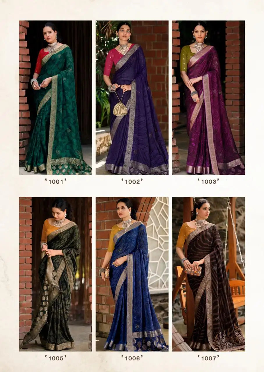 Stavan Sarees Crafted From Moss Georgette Offer A Perfect Blend Of Elegance And Comfort