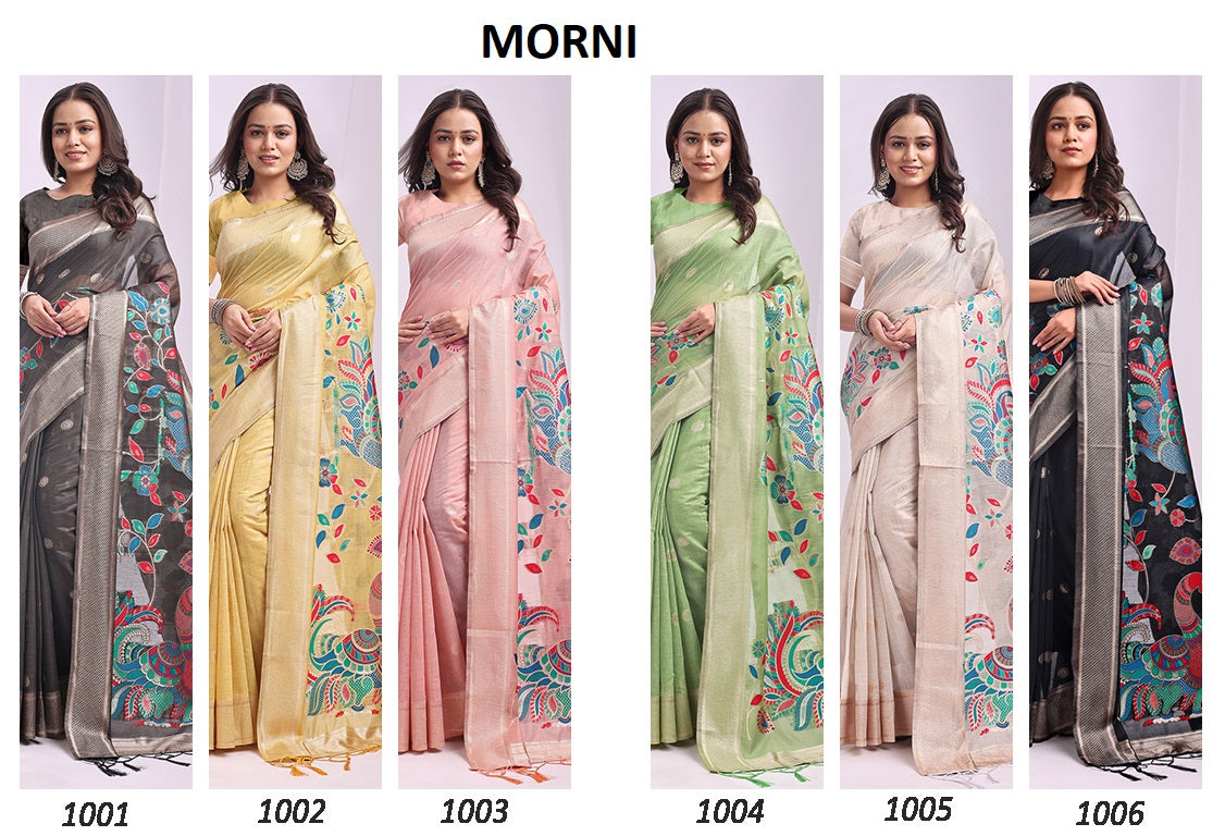 ASTITA Designer Silk Saree Collection with Beautiful Peacock Embroidery