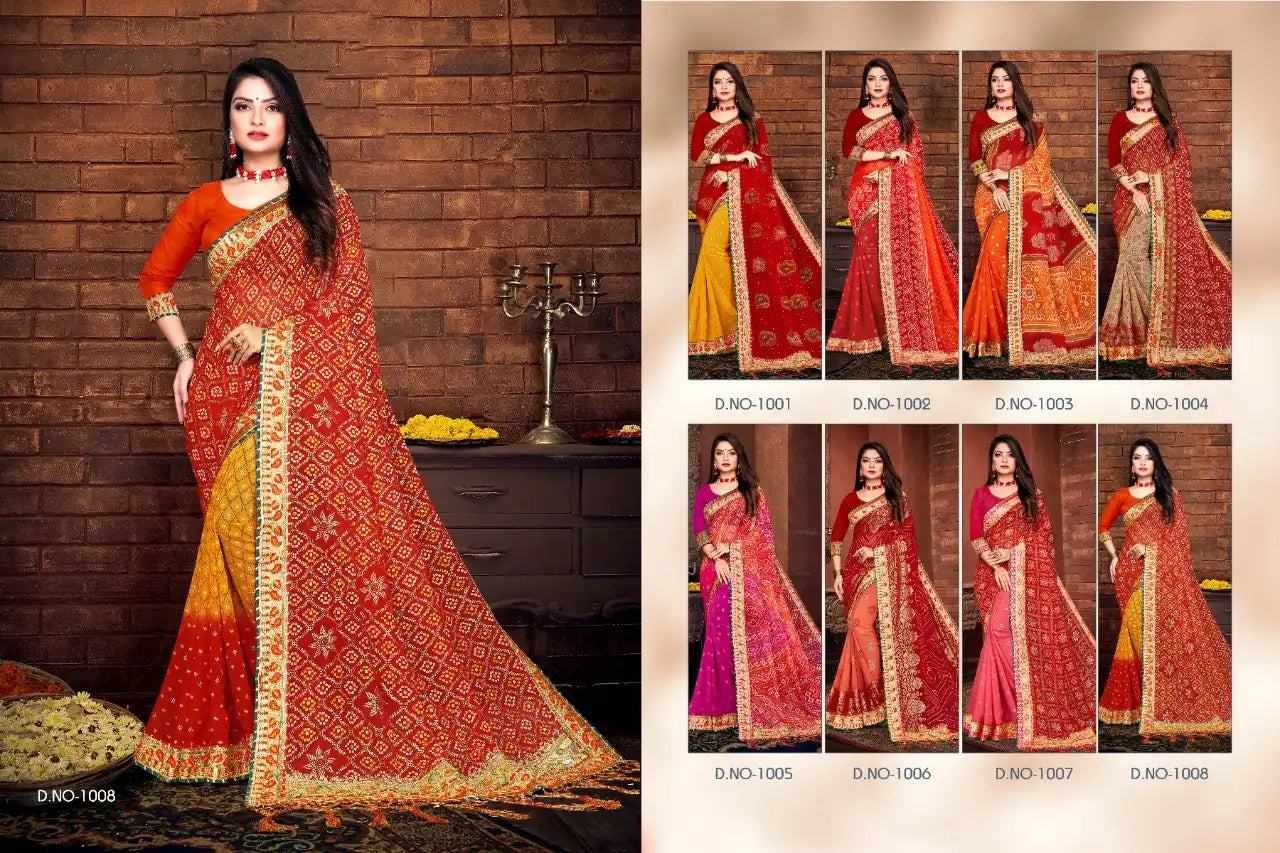 Jalnidhi Sarees Featuring Marble Gorget Designs Combine Traditional Elegance With Intricate Craftsmanship