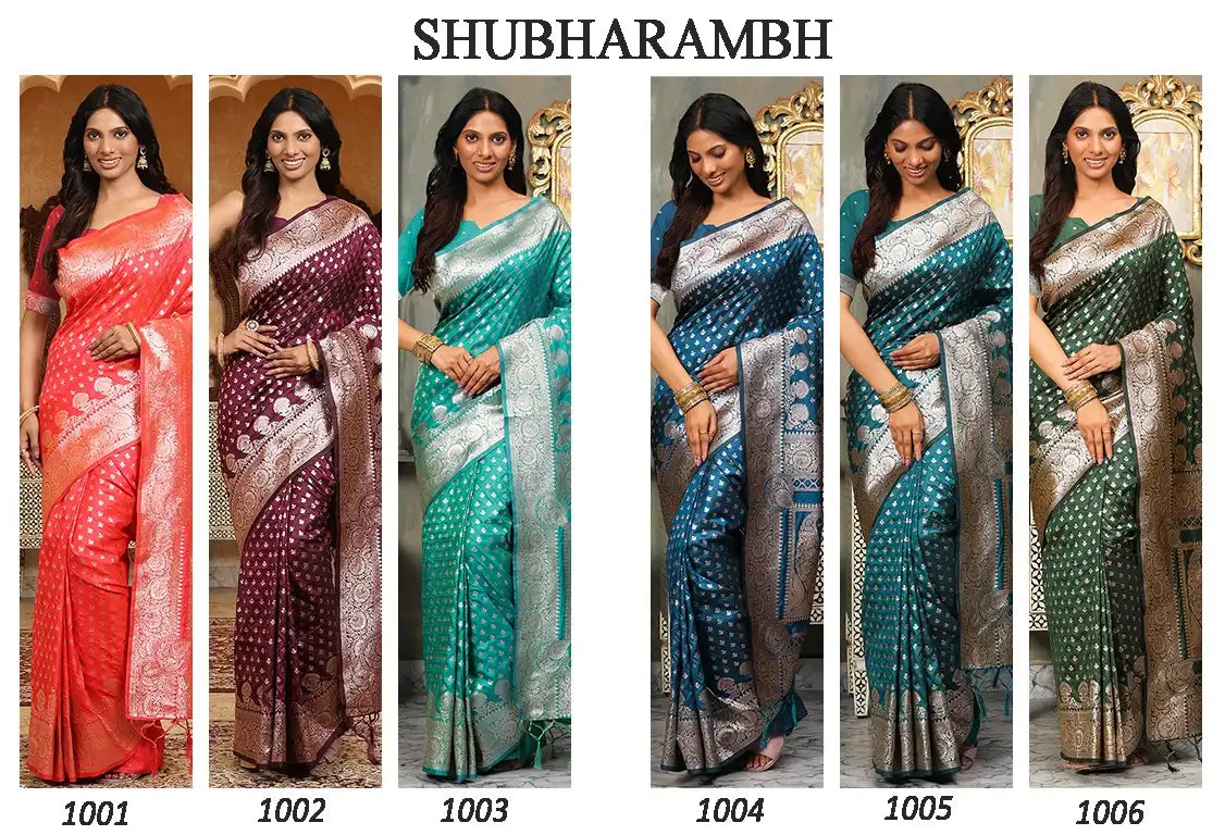 Astita Sarees Crafted From Premium Banarasi Silk Showcase Exquisite Craftsmanship And Rich Heritage
