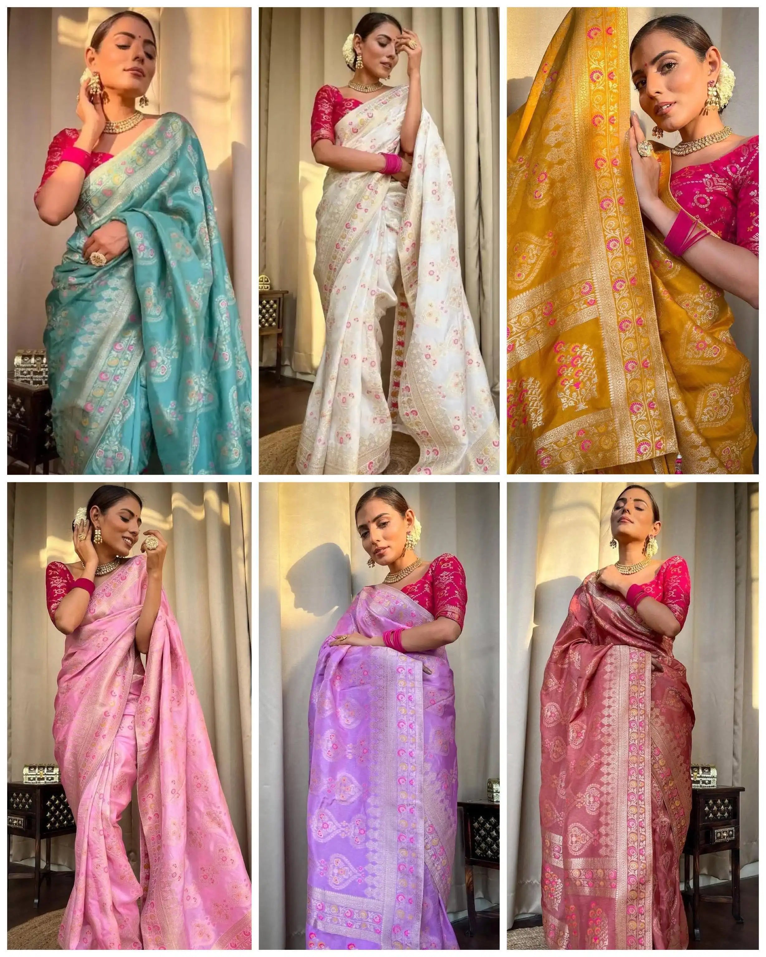 Kp Creation Sarees Feature Premium Soft Lichi Silk Cloth Known For Its Smooth Texture