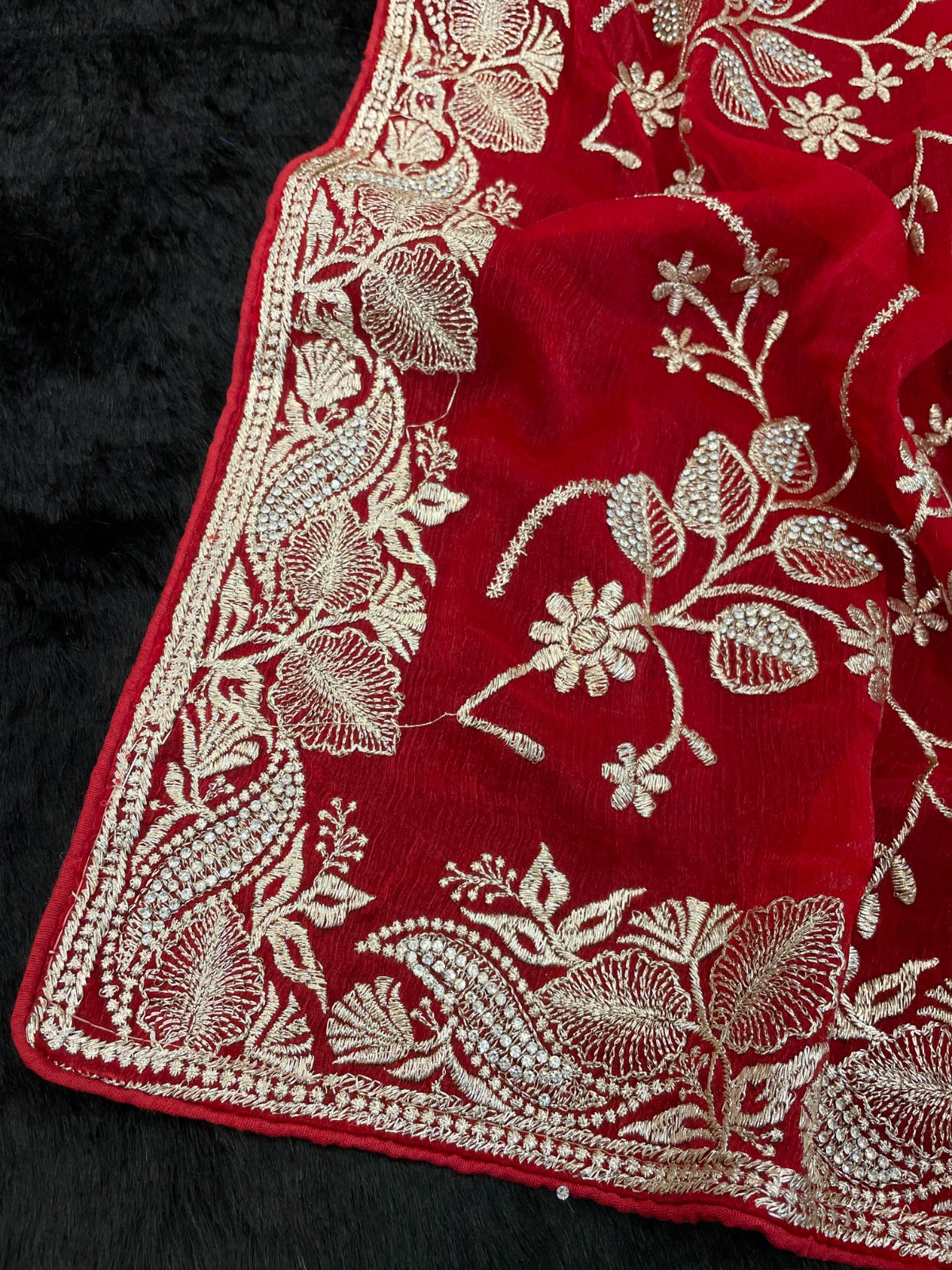 Jr Soft Heavy Blooming Zari Design Sarees