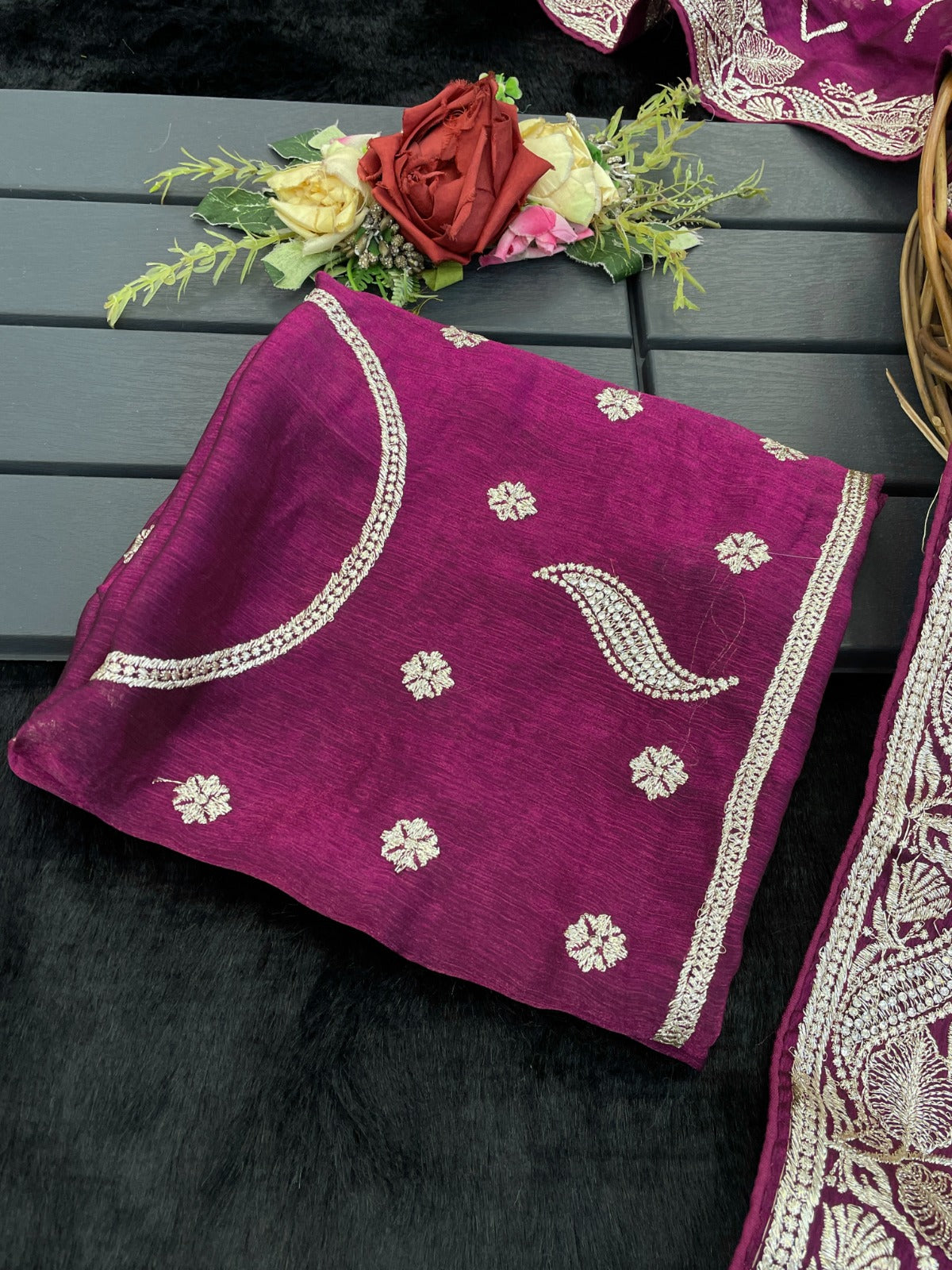Jr Soft Heavy Blooming Zari Design Sarees