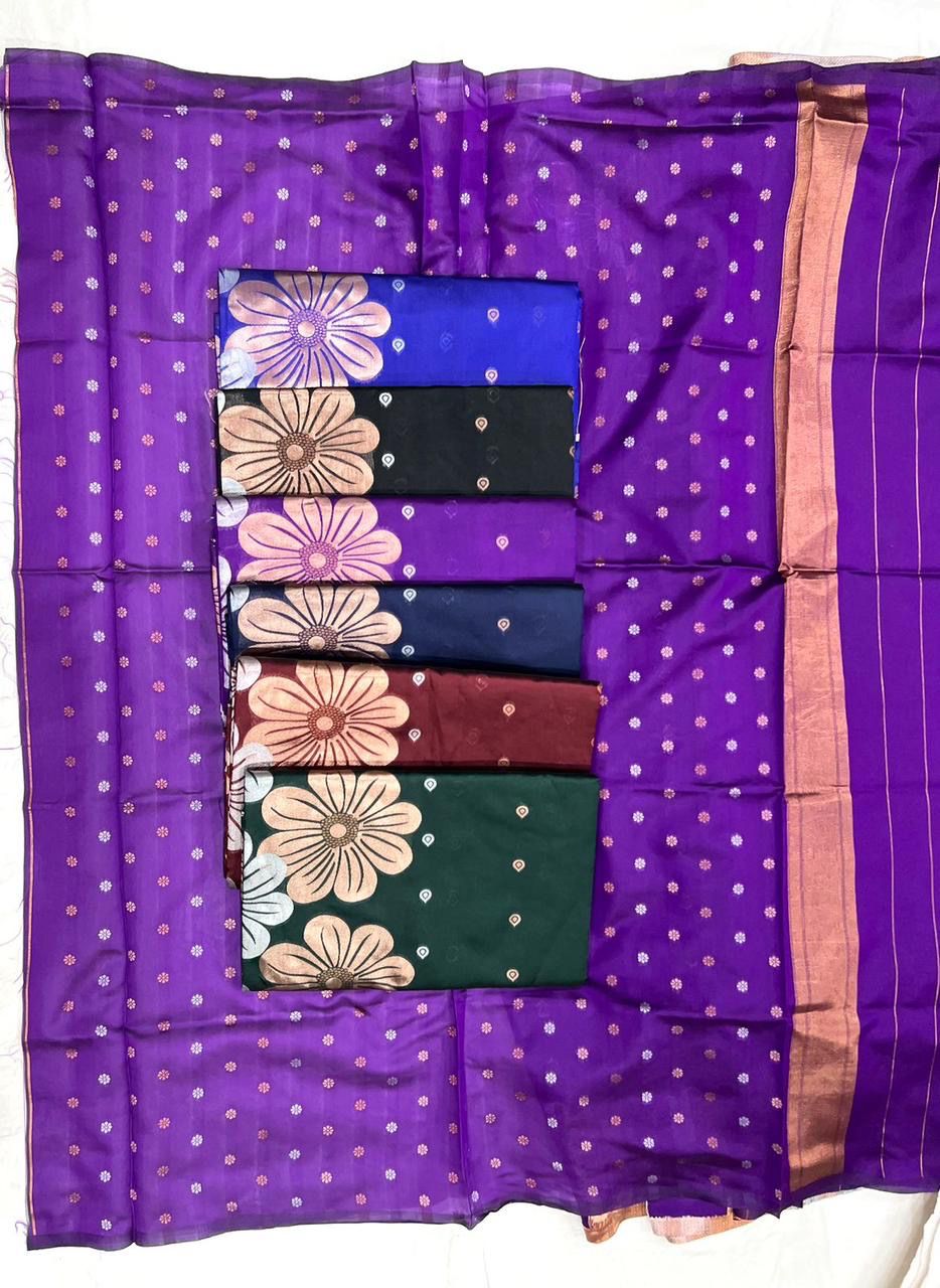 KASTURI TRENDZ Floral Elegance Saree Collection