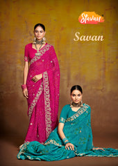 Stavan PITHA EMBROIDERY WORK Sarees