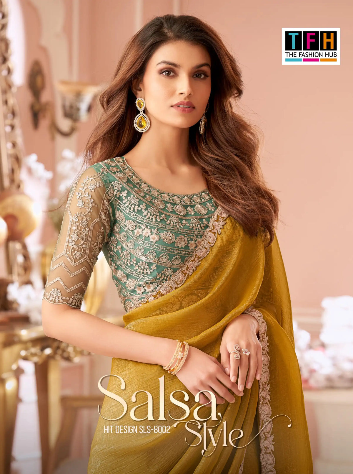 The Fashion Hub Presents Georgette Sarees That Blend Lightweight Comfort With Elegant Draping