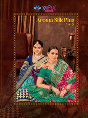 Vipul Sarees Crafted From Soft Silk Offer A Refined Blend Of Comfort And Elegance