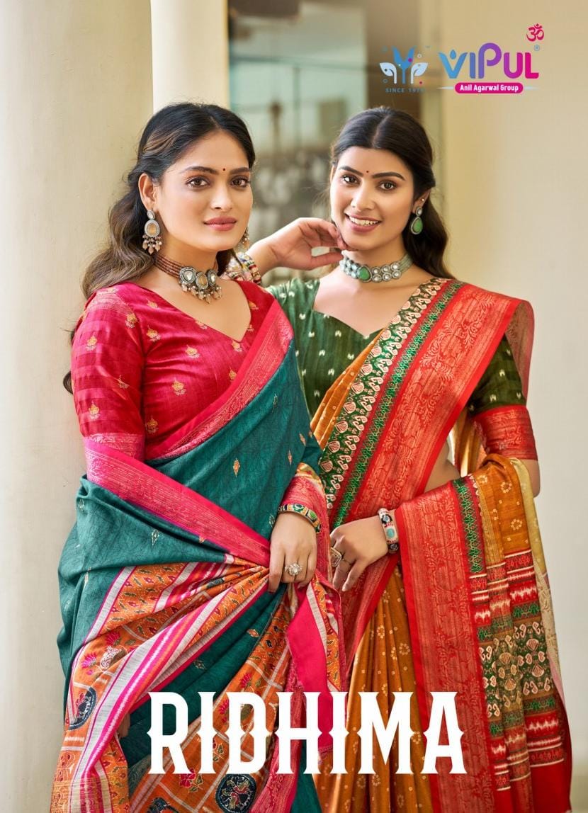 Vipul Saree Elegant Traditional Collection – Classic and Vibrant Sarees