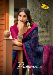 S.R. Sarees Crafted From Mul Mul Cotton Fabric Offer Exceptional Softeness And Breathability Making Them Ideal For Comfortable Wear